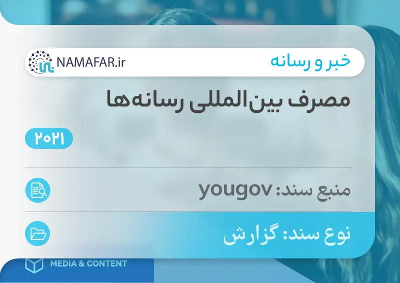 گزارش مصرف بین‌المللی رسانه‌ها در سال 2021