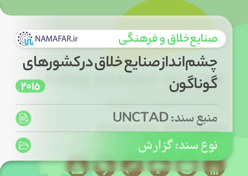 چشم انداز اقتصاد خلاق جهان در سال 2015