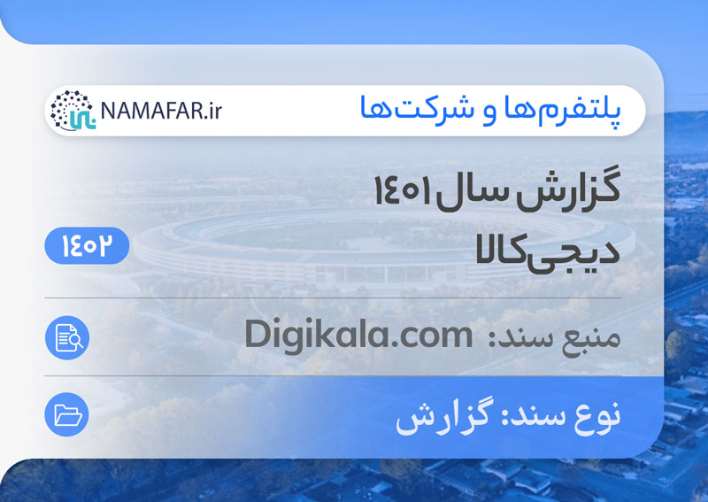 گزارش سال 1401 دیجی‌کالا