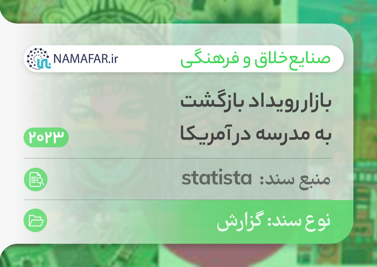 بازار رویداد بازگشت به مدرسه در آمریکا
