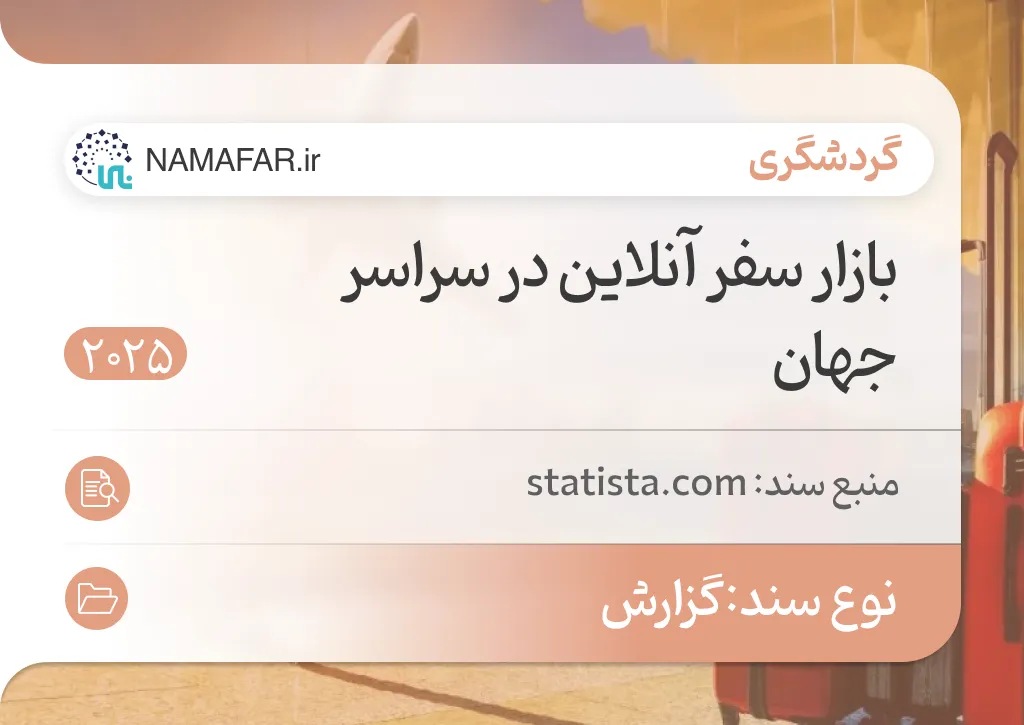 بازار سفر آنلاین در سراسر جهان